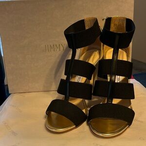 Jimmy Choo Dario Strappy Heels 151 cm